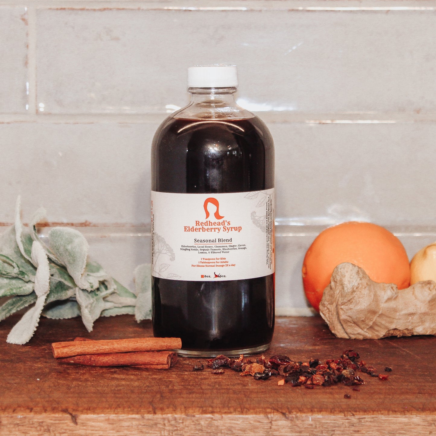 Seasonal Elderberry Syrup