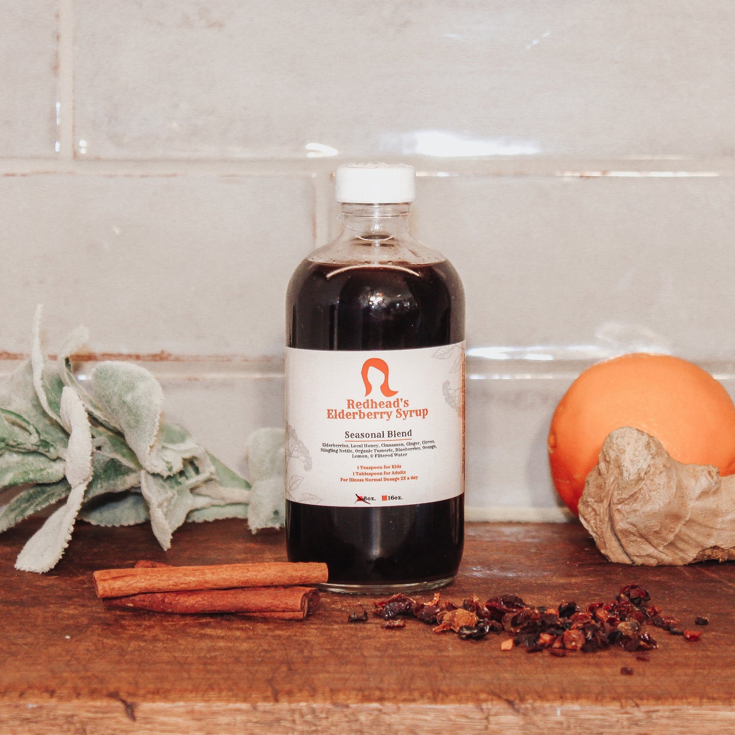 Seasonal Elderberry Syrup