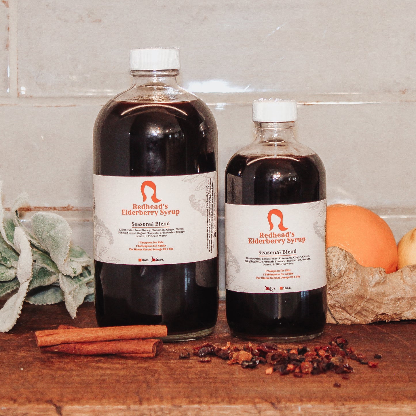 Seasonal Elderberry Syrup